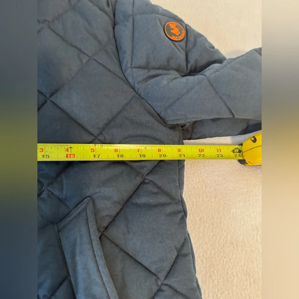 Save the Duck quilted techno fabric Peacoat Navy size Large